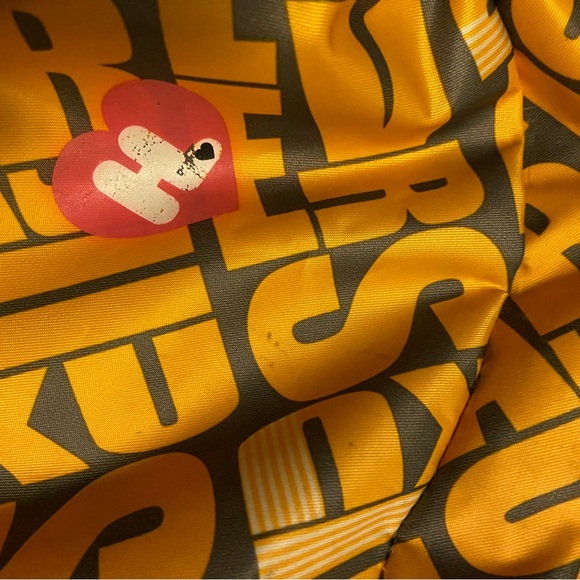 Gwen Stefani Harajuku Lovers Guitar Strap Signature Slouchy Hobo Bag w Pom Y2K - Picture 8 of 10